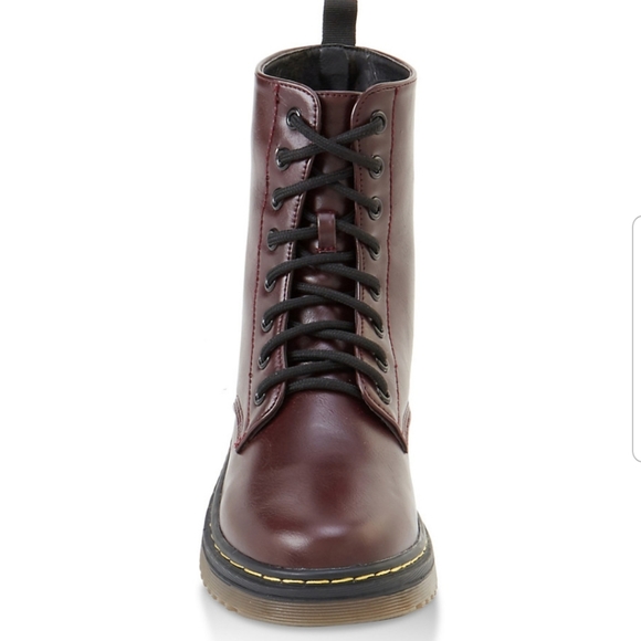 Lace Up Combat Boots - Picture 2 of 9